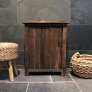 - BANTAM 4 | Unterschrank - 66 x 40 x 80 cm - rechtsdrehend - Badgestaltung | Afrika Naturstein