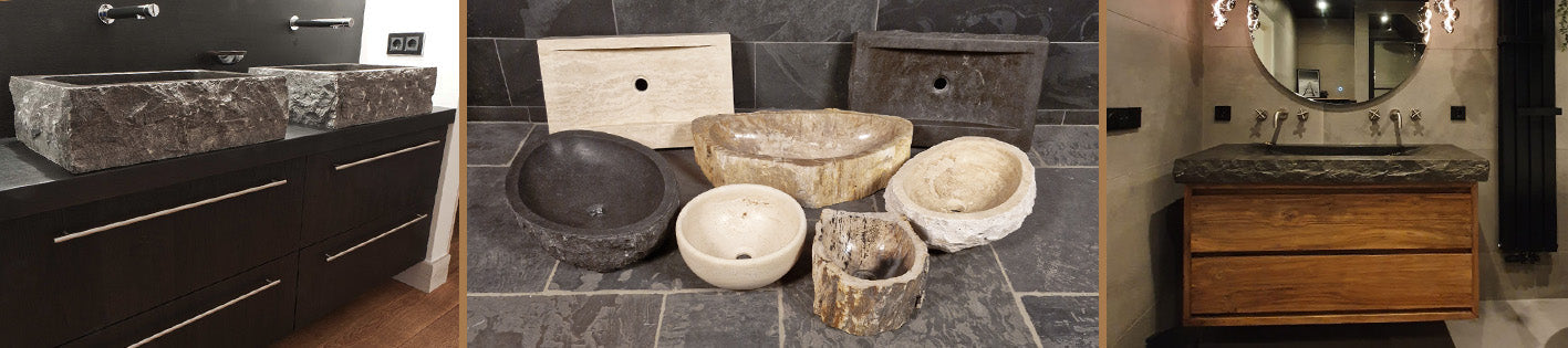 Naturstein Waschbecken - Afrika Naturstein & Teak Shop