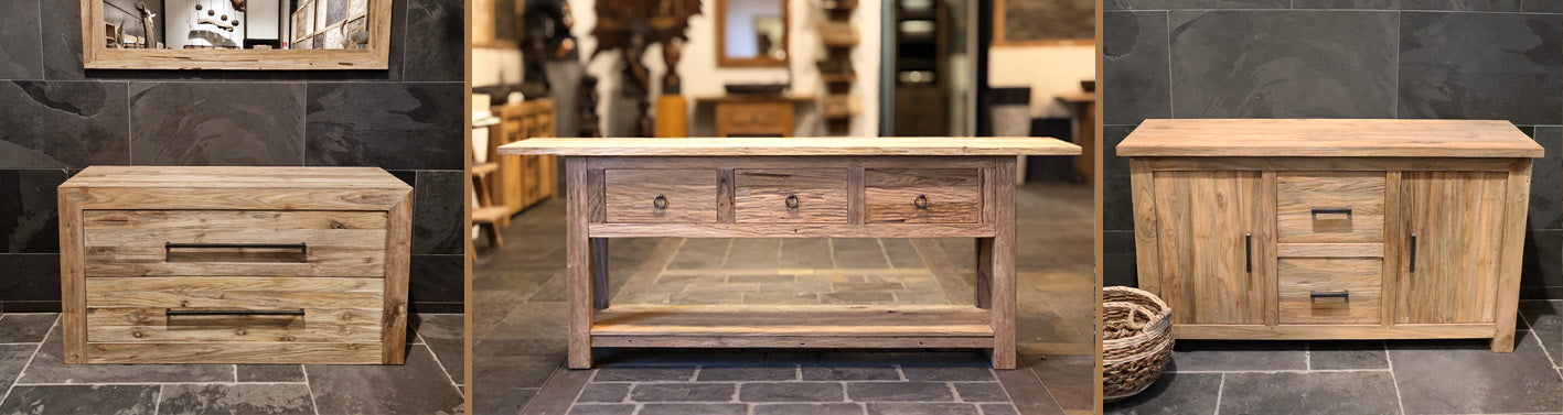 Teak Kommoden - Afrika Naturstein & Teak Shop