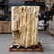 A6 ZAKYNTHOS Standwaschbecken versteinertes Holz 72 x 45 x 92 cm