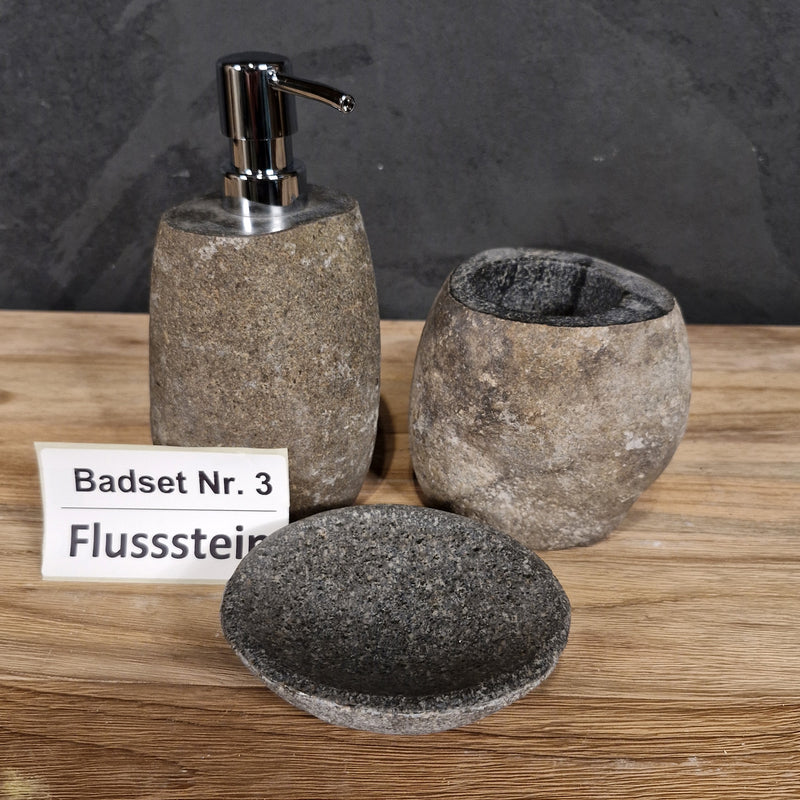 Flussstein | 3-teiliges Set