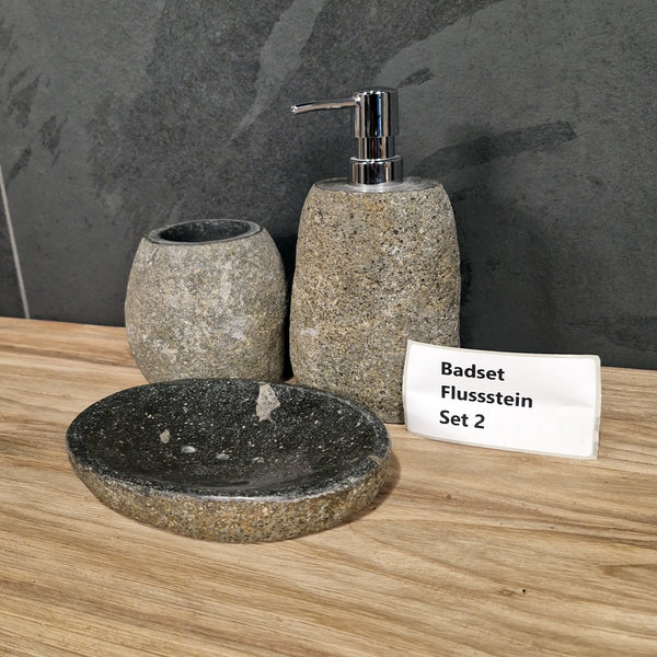 Flussstein | 3-teiliges Set
