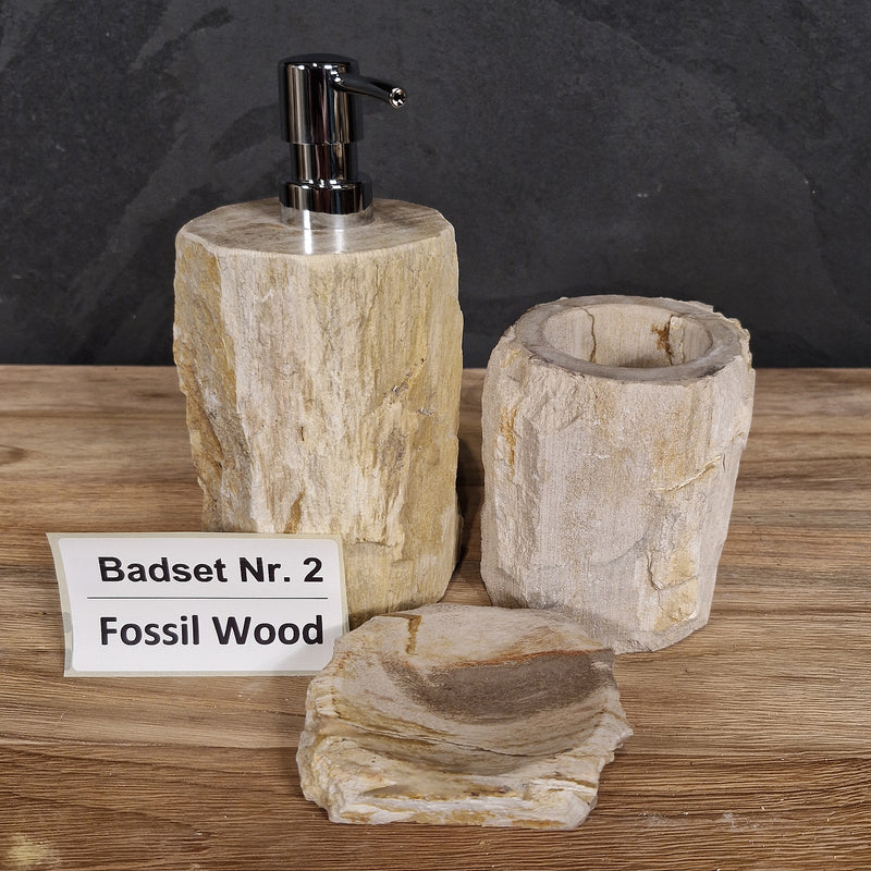 Versteinertes Holz | 3-teiliges Set