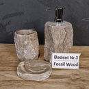 Versteinertes Holz | 3-teiliges Set