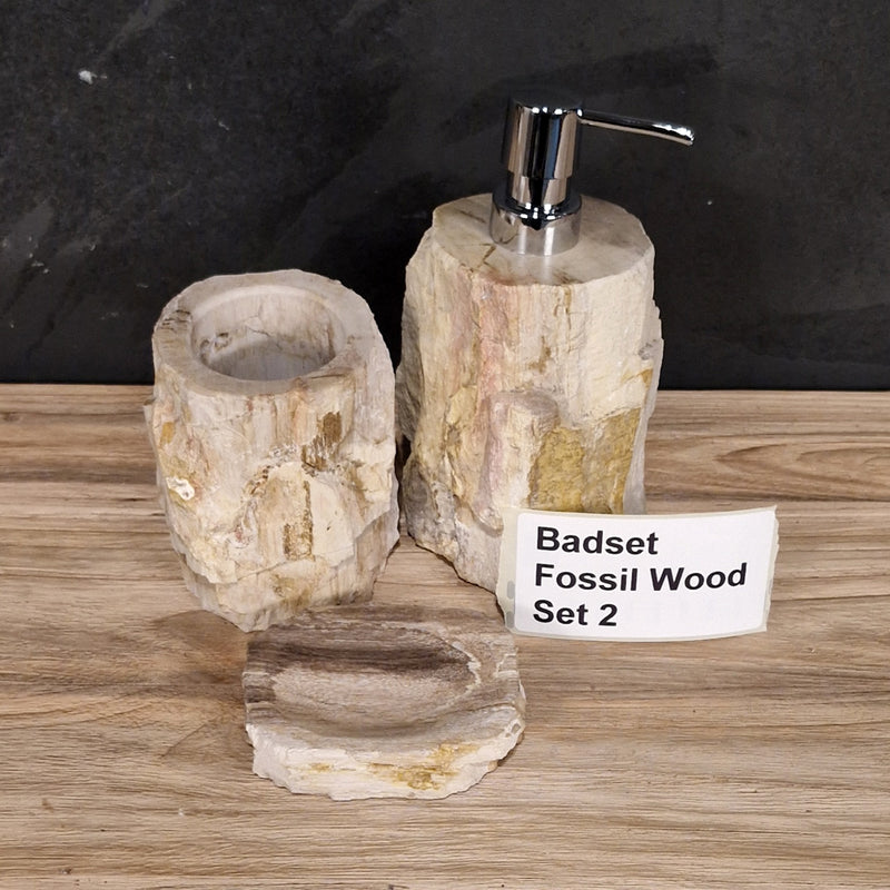 Versteinertes Holz | 3-teiliges Set