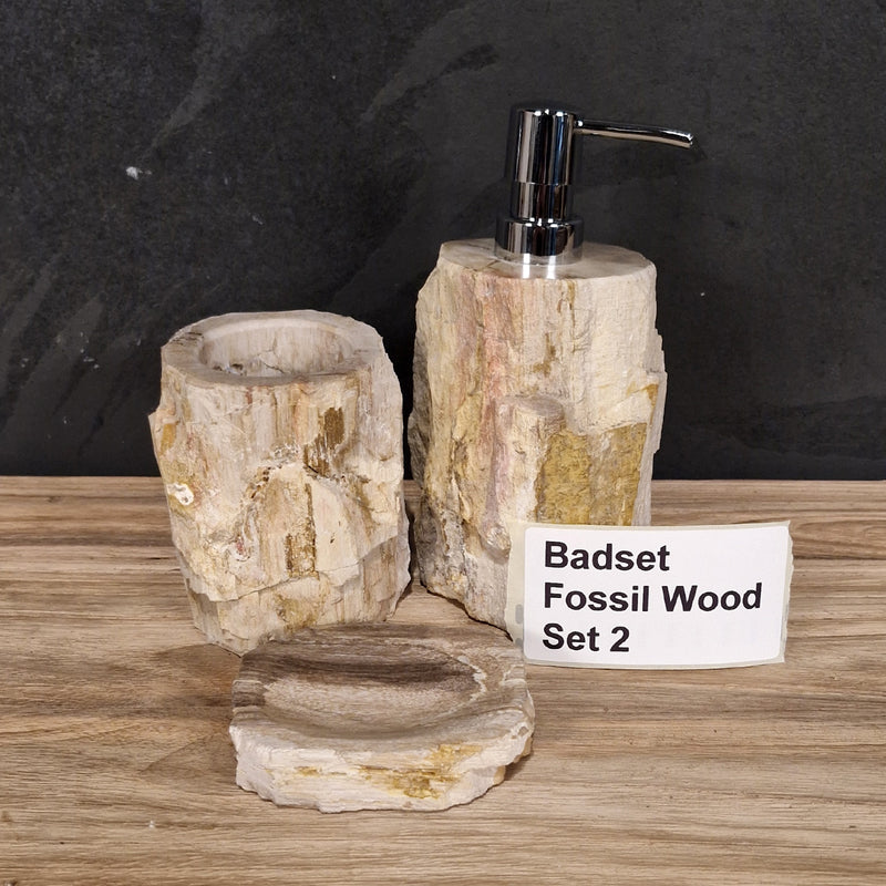 Versteinertes Holz | 3-teiliges Set