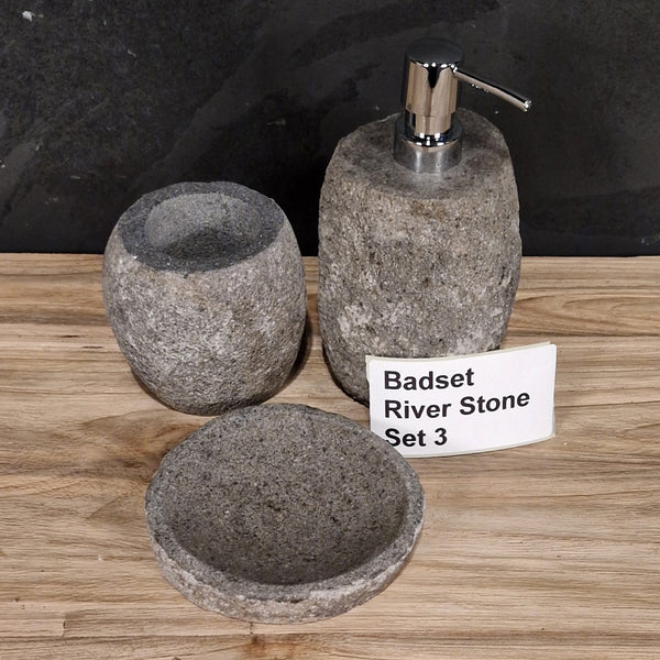 Flussstein | 3-teiliges Set