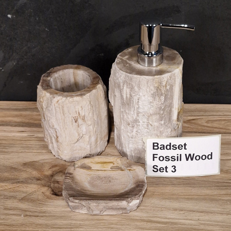 Versteinertes Holz | 3-teiliges Set