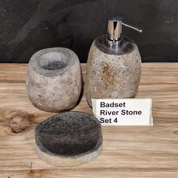 Flussstein | 3-teiliges Set