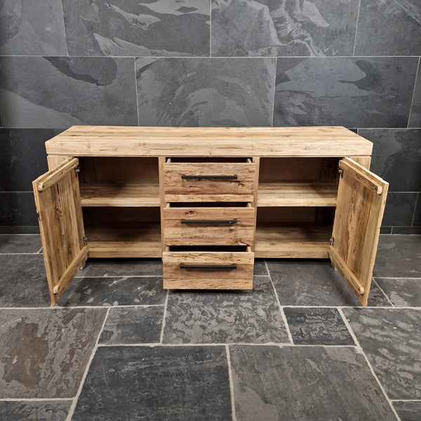 Onderkast voor badkamer | Duurzaam gemaakt van teakhout | Model 1