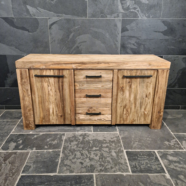 Onderkast voor badkamer | Duurzaam gemaakt van teakhout | Model 1