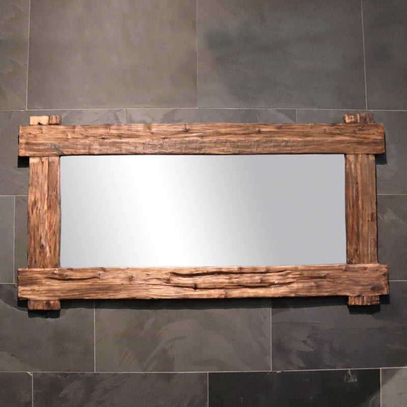 EROSI spiegel teakhout 190 x 100 cm, per stuk