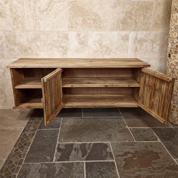 Teakhouten hangkast voor badkamer | Natuurlijk design