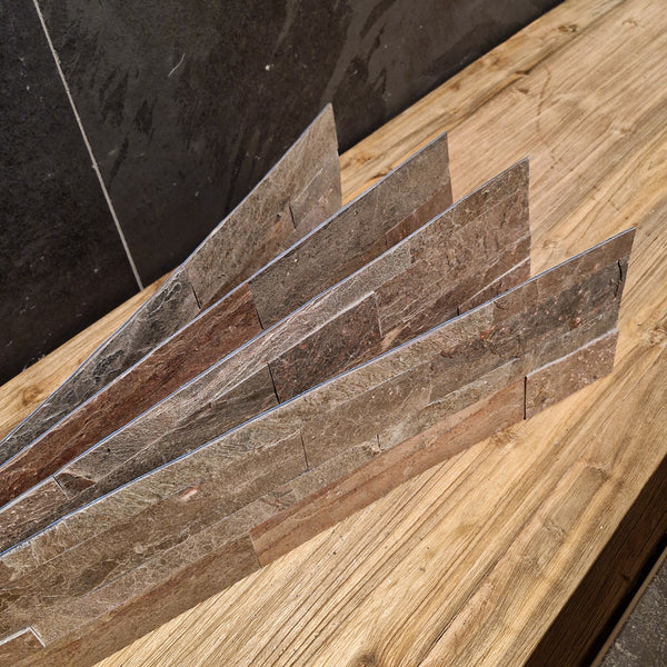 Verblender Schiefer | 3D-Sticker Ultralight | Naturstein