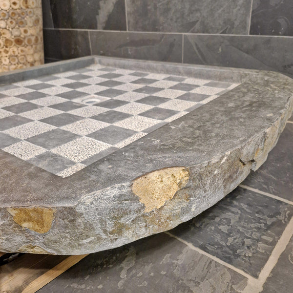 Duschtasse | Flussstein | 1