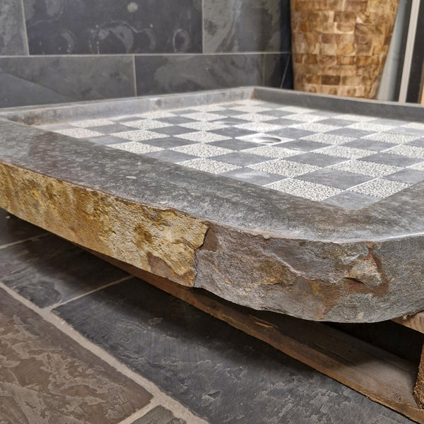 Duschtasse | Flussstein | 3