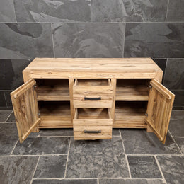 Teakholz Badezimmermöbel | Unterschrank für stilvolle Bäder - Badgestaltung