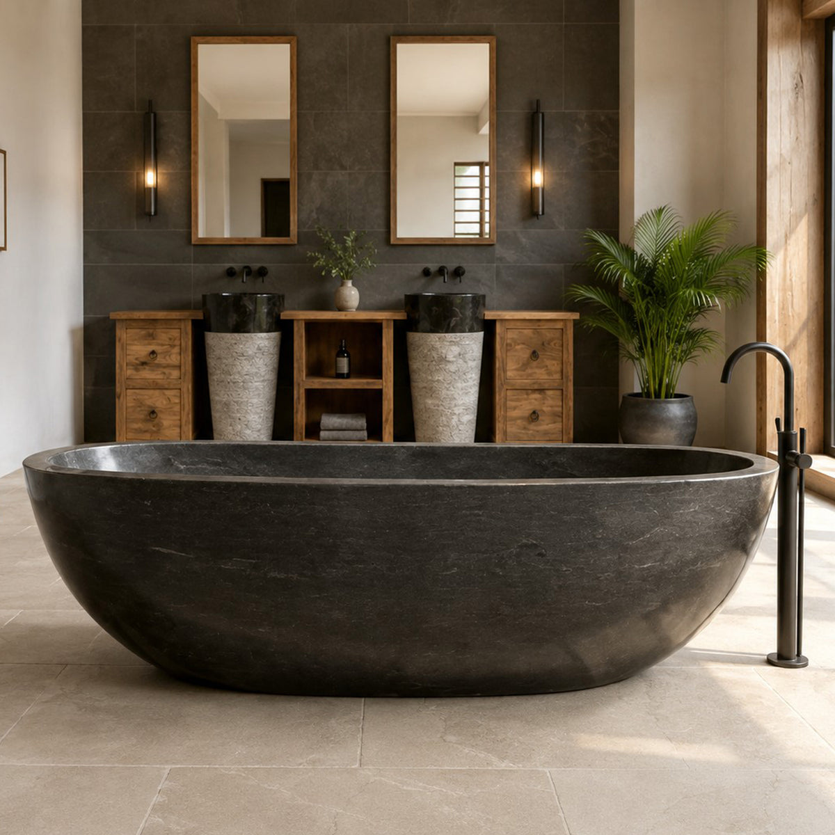 Badewanne freistehend | Blaustein