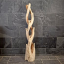 Kleiderständer | Recyceltem Teakholz