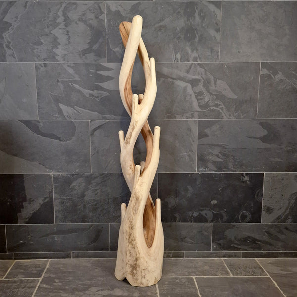 Kleiderständer | Recyceltem Teakholz