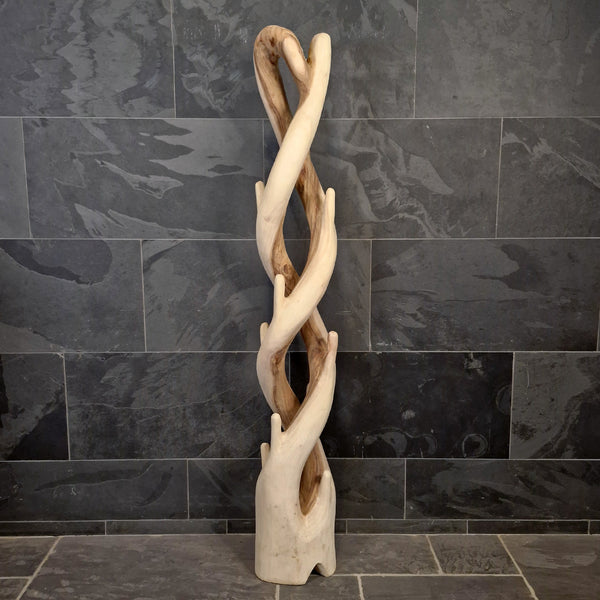 Kleiderständer | Recyceltem Teakholz