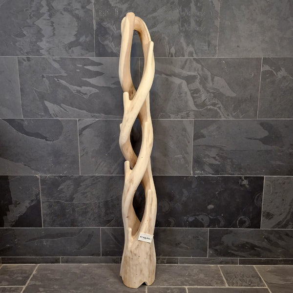 Kleiderständer | Recyceltem Teakholz