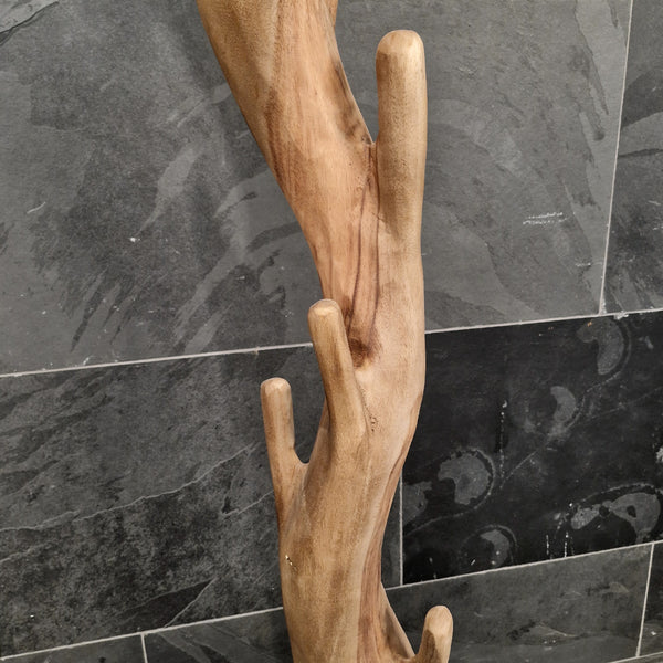 Kleiderständer | Recyceltem Teakholz