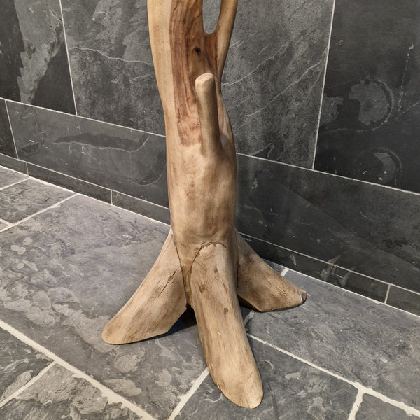 Kleiderständer | Recyceltem Teakholz