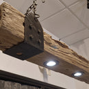 Hängelampe SPOTLIGHTS | Teakholz