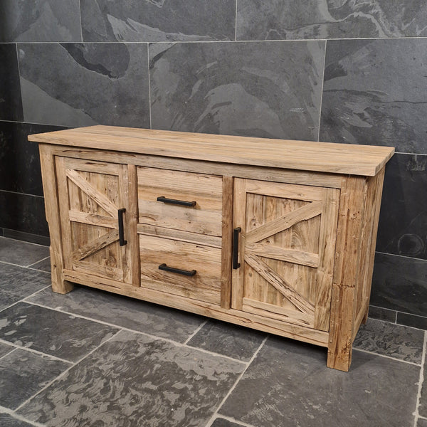 Onderkast voor badkamer | In verschillende maten | Teak of oud hout