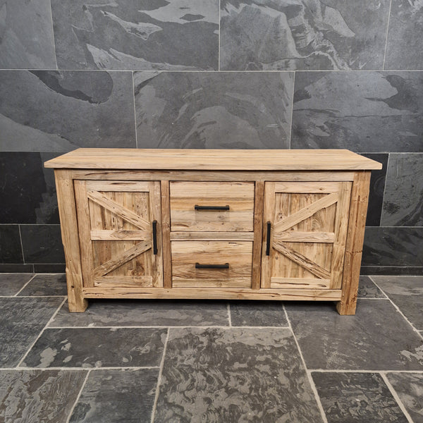 Onderkast voor badkamer | In verschillende maten | Teak of oud hout