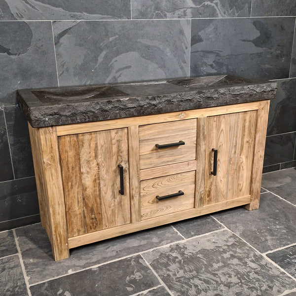 Badkamermeubel met wastafel | Verkrijgbaar in verschillende maten