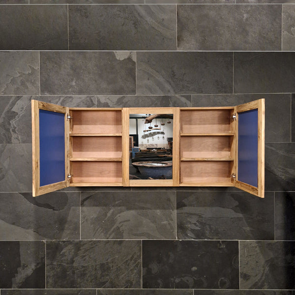 Spiegelkast | Gerecycled teakhout | 150 of 180 cm x 70 cm