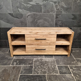 Badmöbel aus Altholz | Unterschrank mit Charakter - Badgestaltung