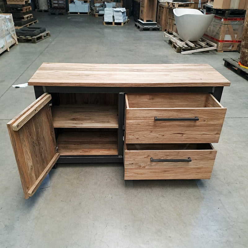 MADRAS B badkamermeubel dressoir 204 x 55 x 80 cm