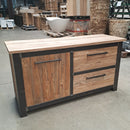 MADRAS B badkamermeubel dressoir 204 x 55 x 80 cm