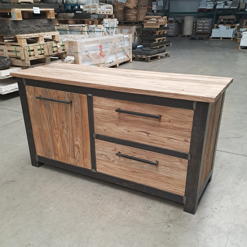 MADRAS B badkamermeubel dressoir 204 x 55 x 80 cm