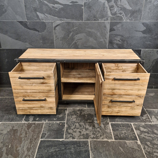 Onderkast van gerecycled teakhout | Verkrijgbaar in verschillende maten | Model 1