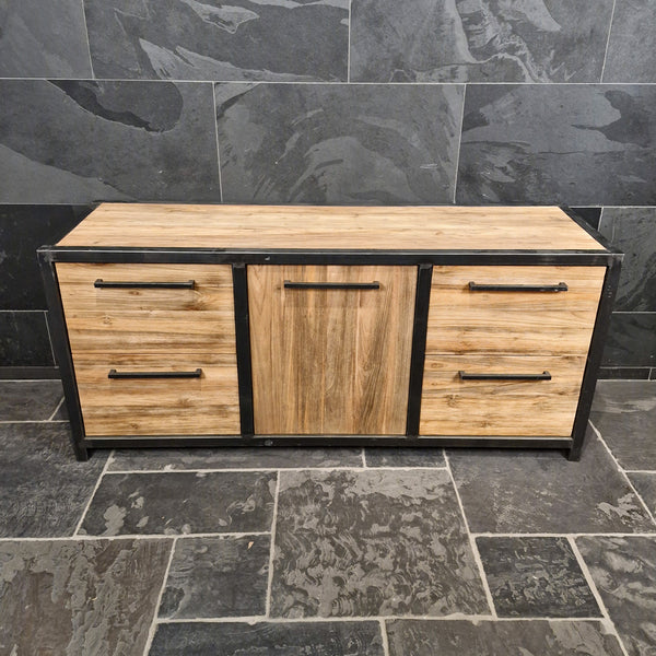 Onderkast van gerecycled teakhout | Verkrijgbaar in verschillende maten | Model 1