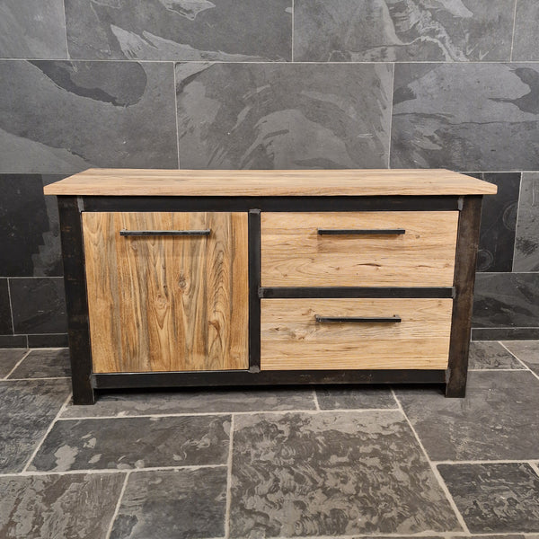 Badunterschrank aus Altholz | Nachhaltige Variante in verschiedenen Größen | Model 2