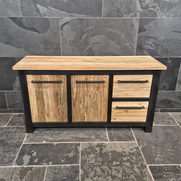 Badkamer-onderkast van teak | Tijdloos design in meerdere maten | Model 2