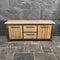 Unterschrank für Badezimmer | Teakholz massiv | 186 x 55 x 80 cm | Model 8