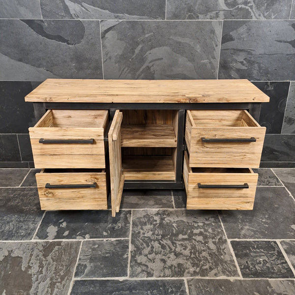 Badunterschrank aus Teak | In verschiedenen Größen erhältlich | Nachhaltig & zeitlos | Model 9