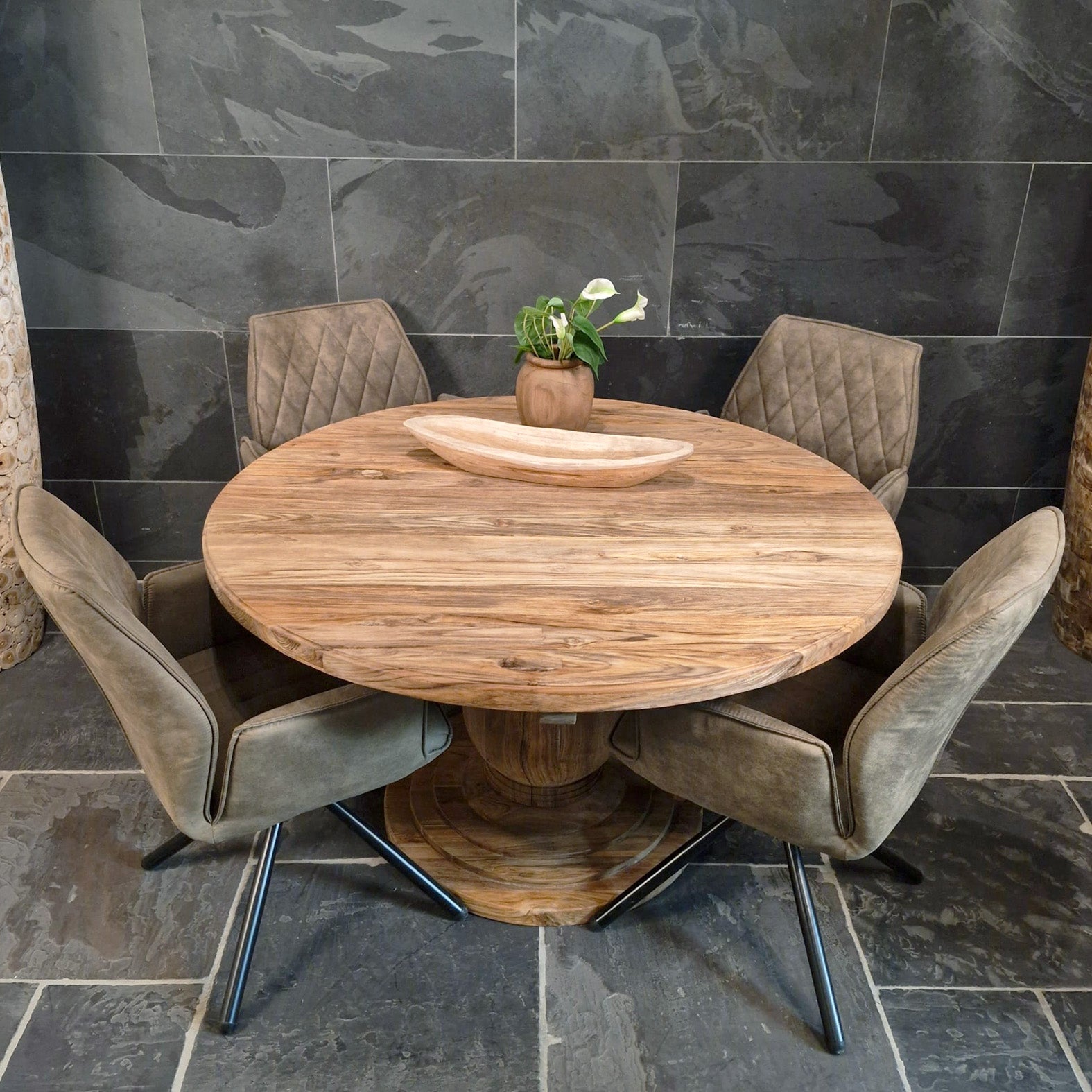 Prachtige tafel | Gerecycled Teakhout | Pascal