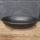 Aufsatzwaschbecken | Terrazzo schwarz | Mineralguss | 60 x 40 | Afrika Naturstein