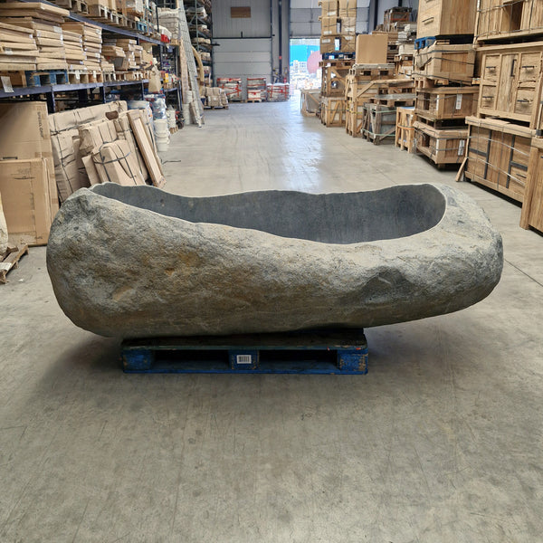Vrijstaande badkuip | Riviersteen | 226 x 130 x 80 cm