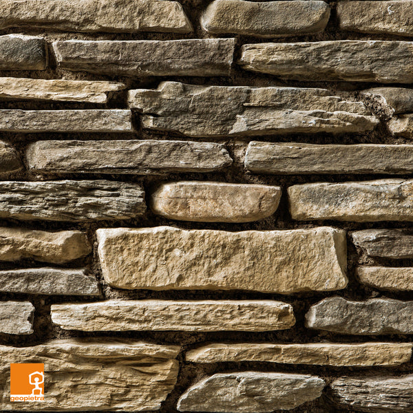 Natuursteen strips | BLUMONE | Wandbekleding