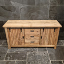 Unterschrank Badezimmer | Recyceltes Teak | Unterschrank mit Charakter