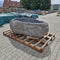 Vrijstaande badkuip | Riviersteen | 220 x 150 x 67 cm