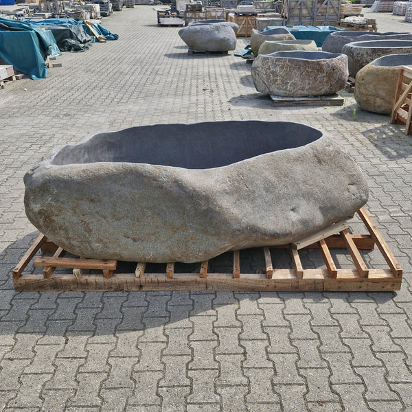 Vrijstaande badkuip | Riviersteen | 230 x 138 x 73 cm